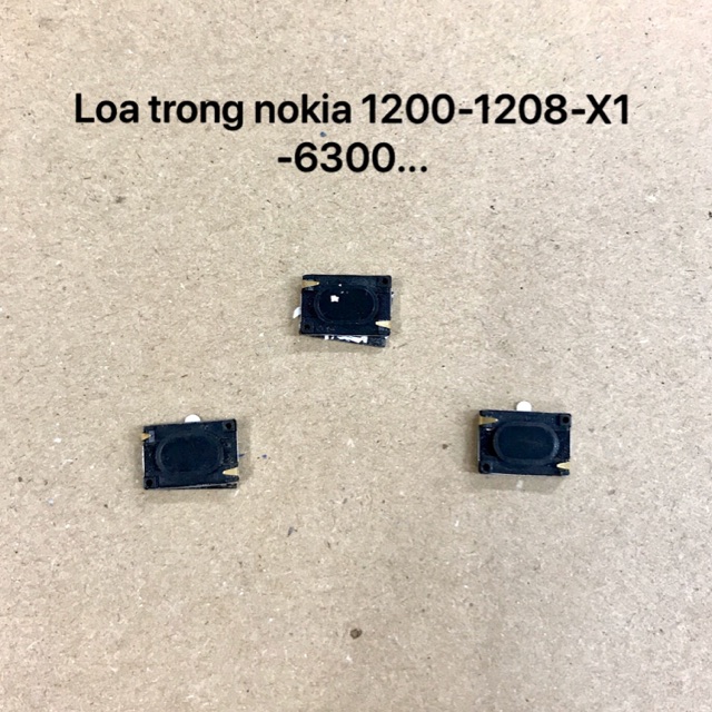 Loa trong nokia 1200-1208-6300-7360-X1-2730...mới 100%