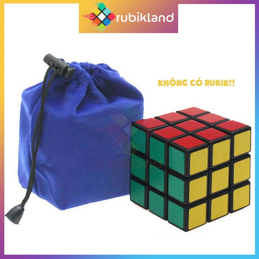 Túi Vải Đựng Rubik 2x2, 3x3, 4x4, 5x5, 6x6, 7x7, 8x8, 9x9. Phụ kiện Rubik Cube.