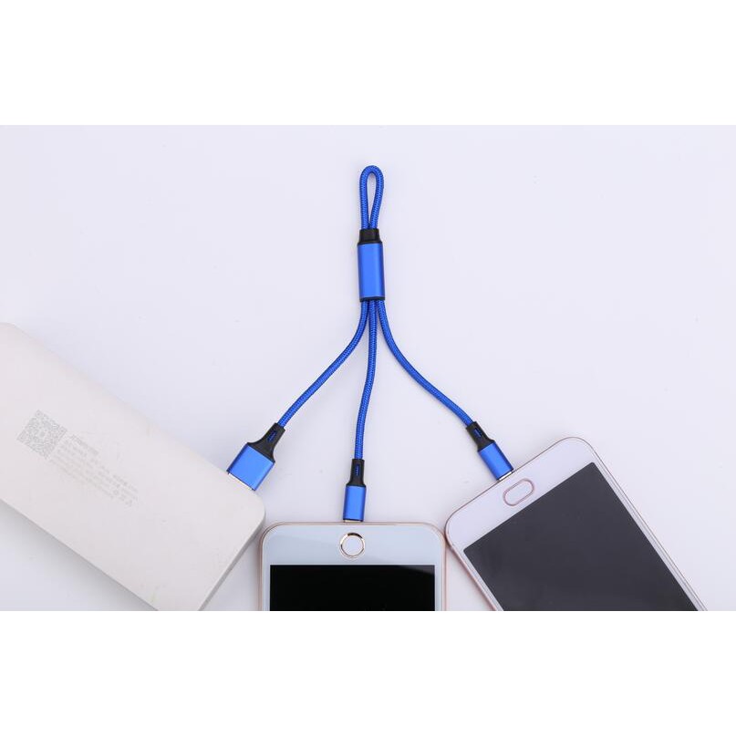 Dây sạc điện thoại 2 in 1  dùng cho pin dự phòng