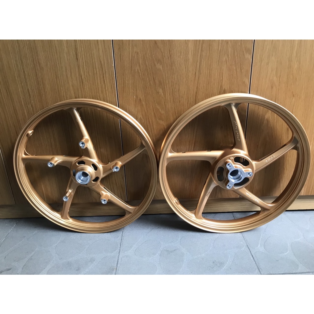 MÂM VÀNH ĐÚC 5 CÂY KIỂU NHƯ RCB RAIDER SATRIA VÀ DÒNG XE ĐỘ LÊN ĐĨA LỚN ZIN THEO XE KHÔNG CHẾ CHÁO