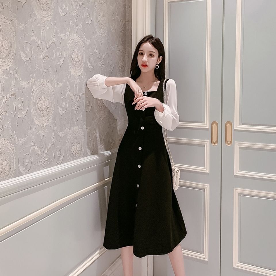 Đầm Chiết Eo Phong Cách Retro Hàn Quốc Cho Nữ | BigBuy360 - bigbuy360.vn