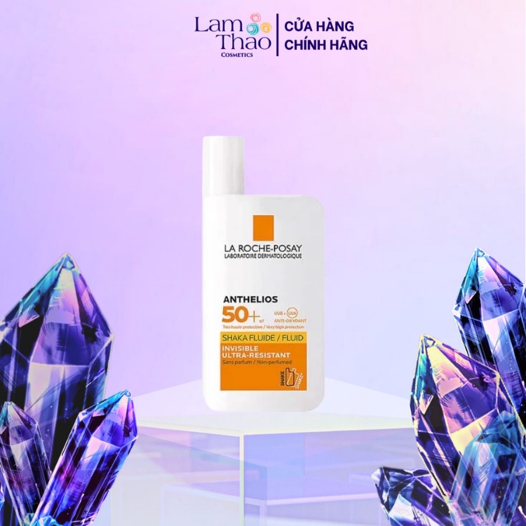 Chống Nắng Dạng Sữa Cho Da Nhạy Cảm La Roche-Posay Anthelios Shaka Fluide SPF 50+ 50ml