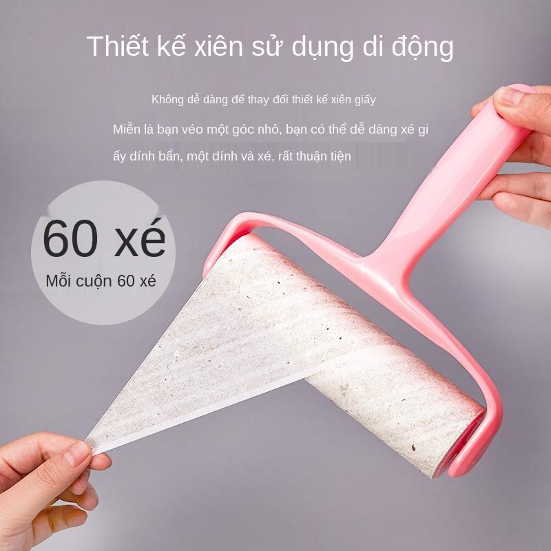 ▼Thiết bị dính lông cực lớn 16cm loại con lăn bỏ bụi có thể xé được Cuộn thú cưng mạnh mẽ Giấy tạo tác tĩnh điện