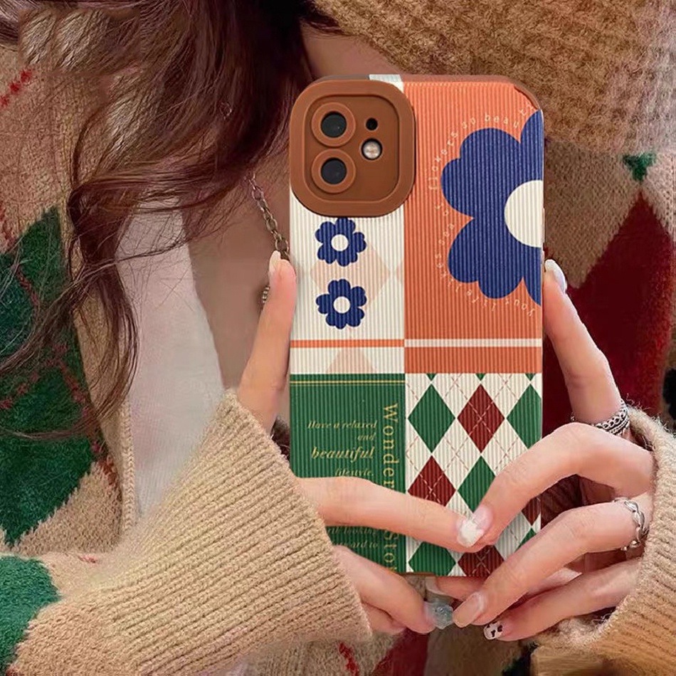 Ốp Điện Thoại Silicon Mềm Hình Hoa Dễ Thương Cho iPhone 13 11 12 Pro XS MAX XR X 7 8 Plus 7 + 8 + SE 2020 11Pro 13Pro 8Plus 7Plus