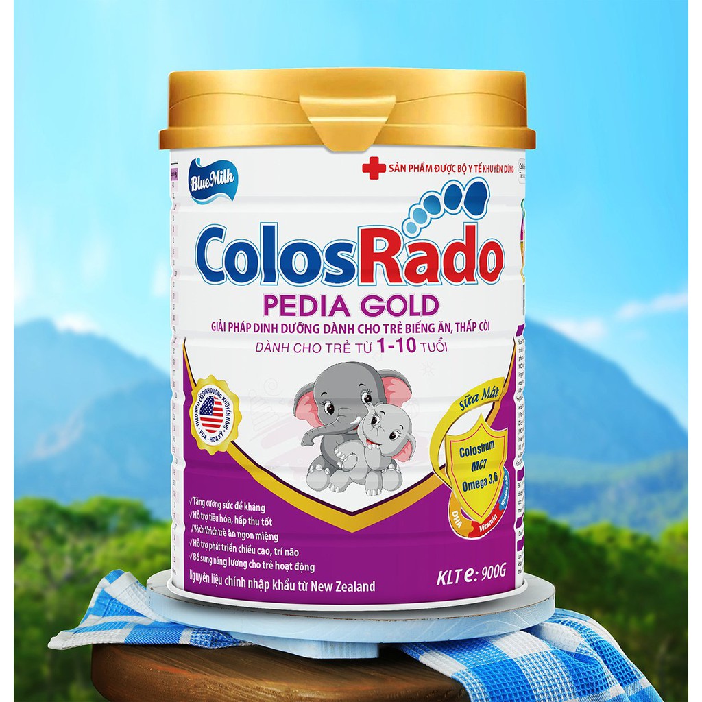 Sữa Colosrado Pedia 900g