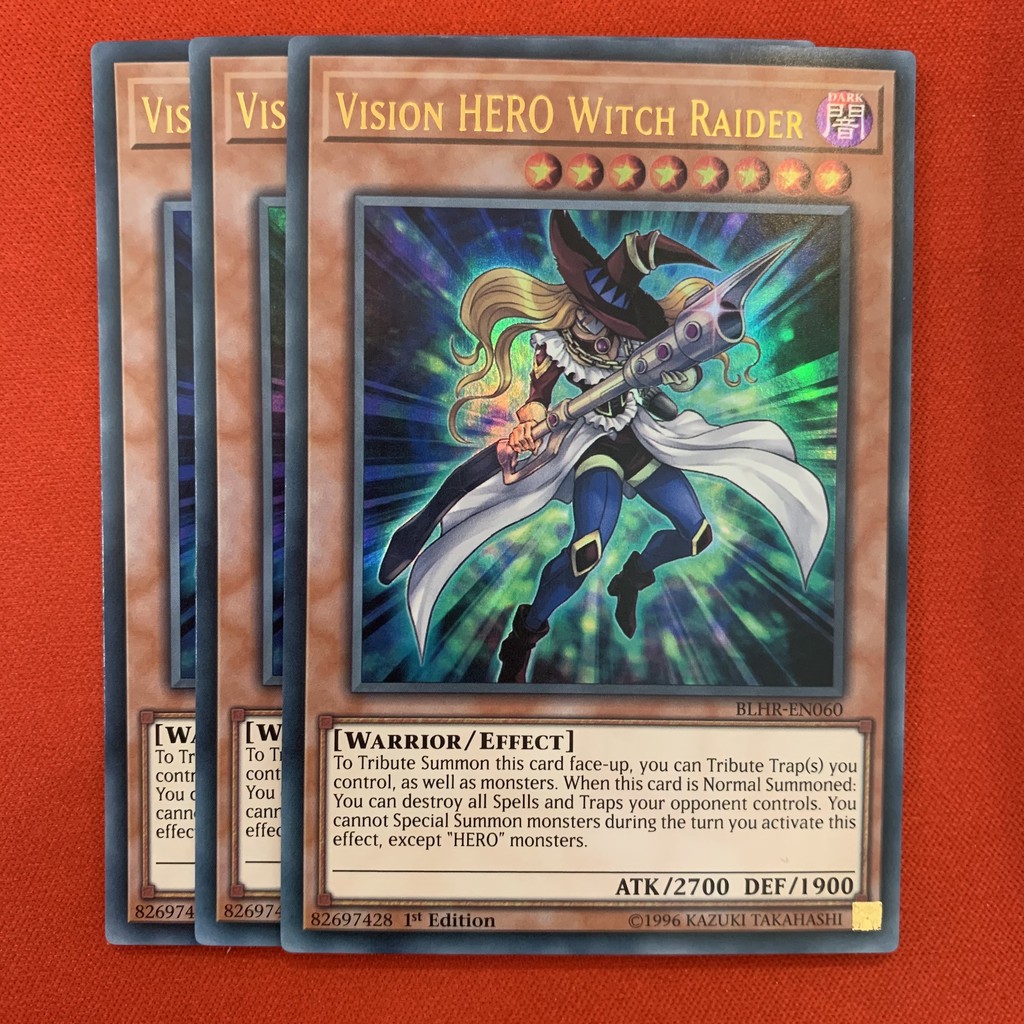 [EN-JP][Thẻ Bài Yugioh Chính Hãng] Vision Hero Witch Raider