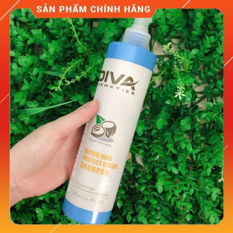 DẦU GỘI DIVA COLLAGEN GIỮ MÀU SIÊU MƯỢT 400ML