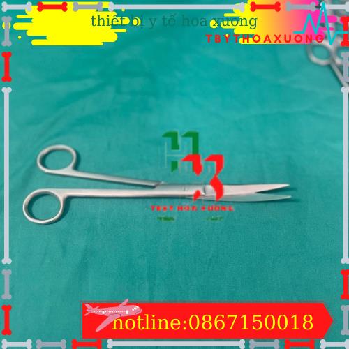 [Hàng Chính Hãng] Kéo Y Tế Cong Nhọn 2 Đầu 20cm - Pakistan