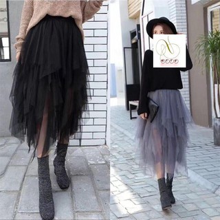 FS50K Chân váy công chúa tutu von lưới đuôi cá dài 80cm full màu hàng Quảng Châu loại 1