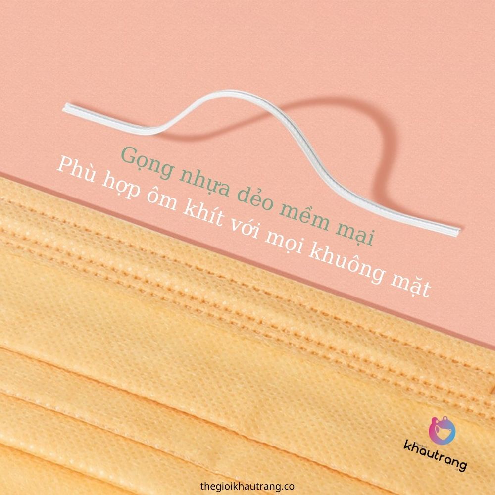 Khẩu trang Thái Lan 5 màu Morandi đẹp, thời trang phong cách Nhật Bản độc đáo , khẩu trang Bạc Hà