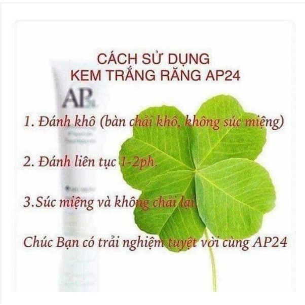 [ Mẫu mới 2023 ] Kem đánh răng AP24 Nuskin USA - 110gr