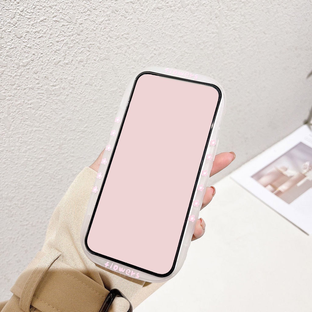 Ốp Điện Thoại In Họa Tiết Hoa Màu Hồng Cho IPhone 12 13 11 Pro Max X Xs Max Xr 7 8 Plus Saw7