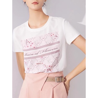 Áo thun hoạ tiết Lily