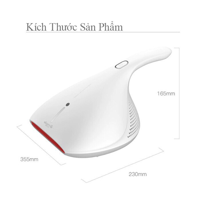 Máy hút bụi diệt khuẩn Giường, nệm, sofa Deerma CM800 - Máy Hút Bụi Mịn Công Suất Lớn 450W