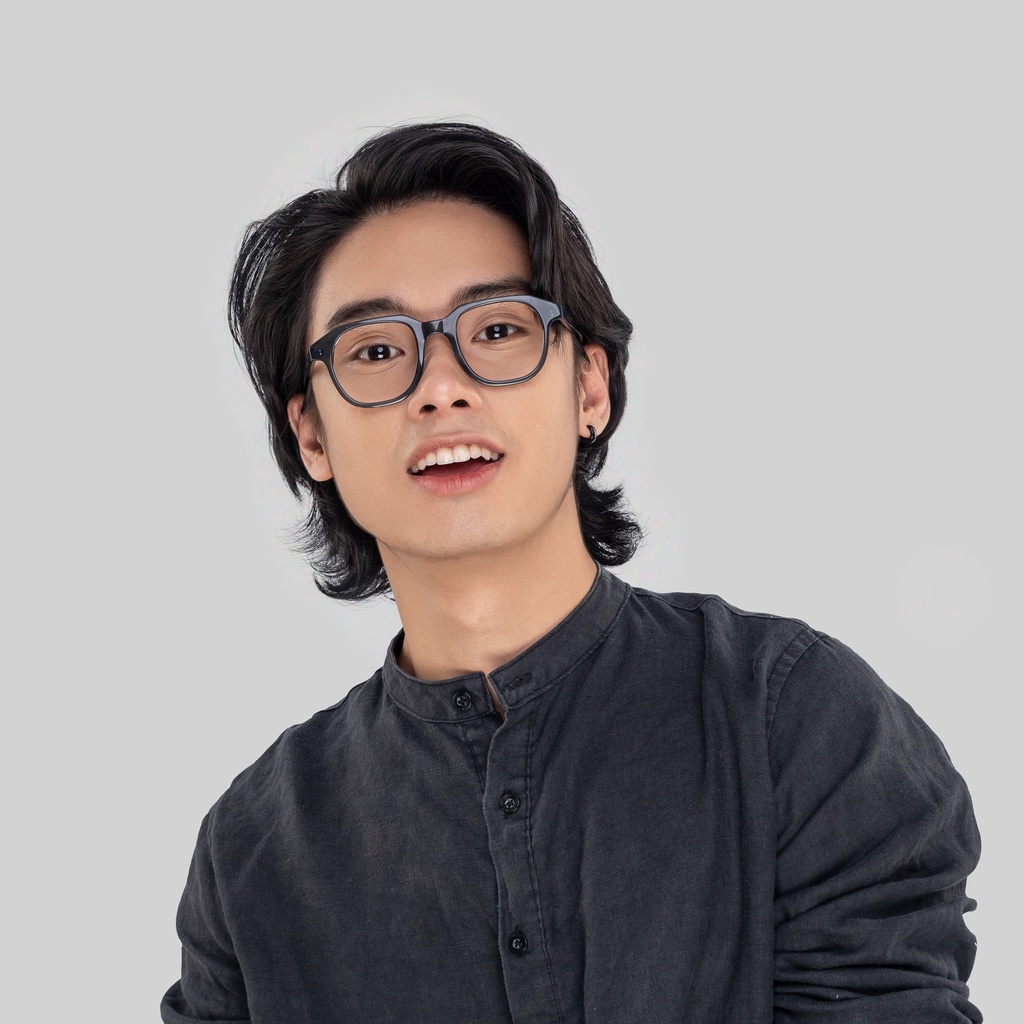 Gọng kính cận nam/nữ WeeHours GOAT , dáng vuông thời trang, nhựa Acetate cao cấp | BigBuy360 - bigbuy360.vn