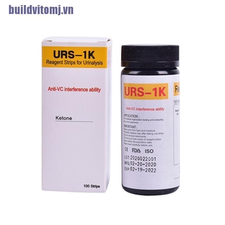 Hộp 100 que thử Ketone nước tiểu