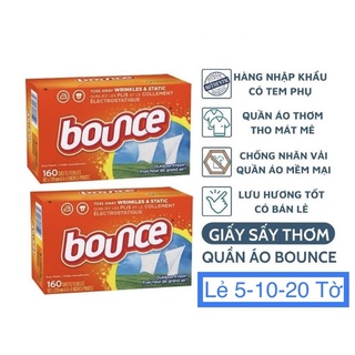 Giấy thơm quần áo Bounce Mỹ