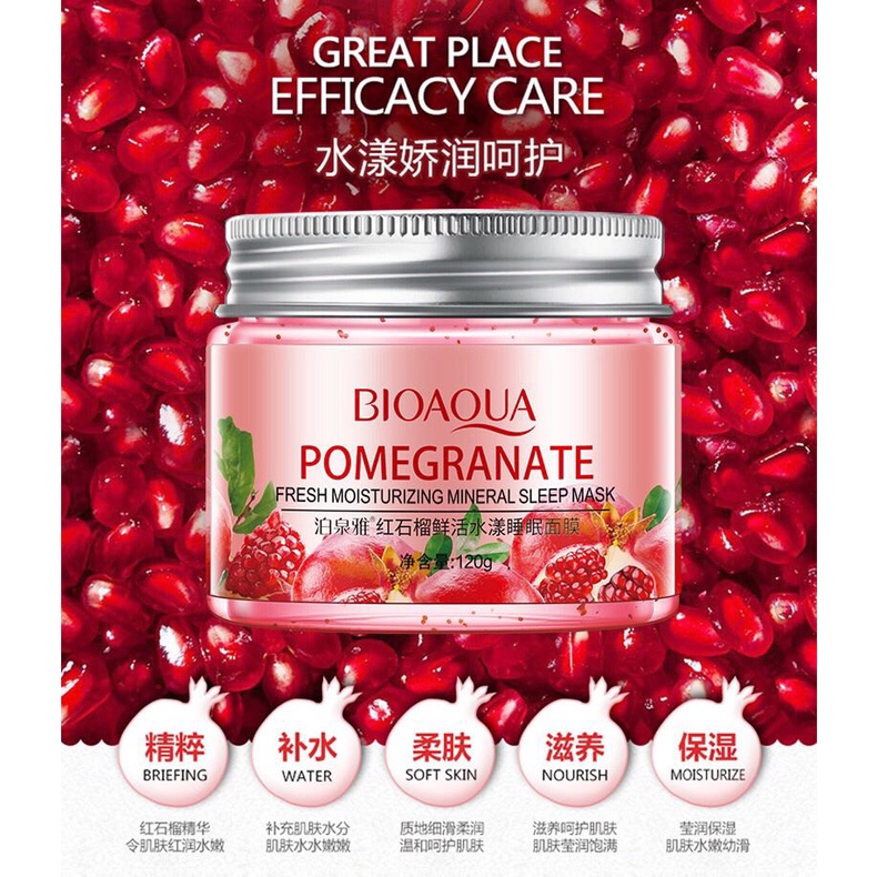 MẶT NẠ NGỦ THẠCH TRÁI CÂY CẤP VITAMIN SÁNG DA CĂNG MƯỚT DƯỠNG ẨM