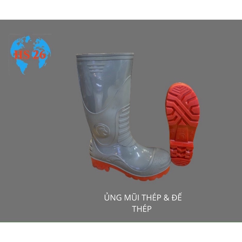 Ủng Mũi thép đế thép , Ủng bảo hô lao động
