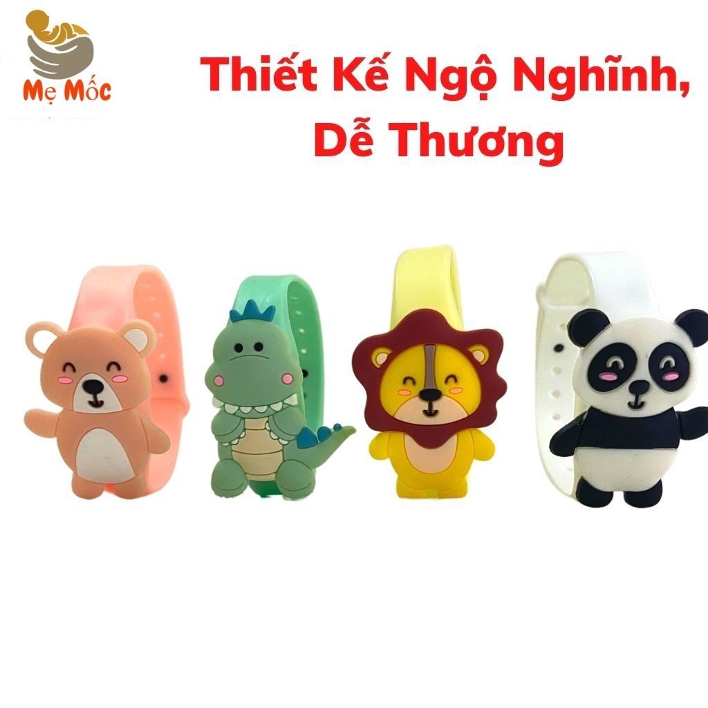 Đồng Hồ Đuổi Muỗi In Hình Siêu Dễ Thương Cho Bé - Shop Mẹ Mốc ,DHM