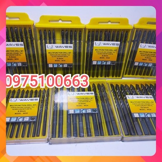 Mũi khoan đa năng cao cấp Waves - Mũi khoan 6li/8li/10li/12li