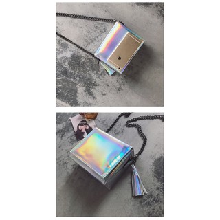 Túi Hologram vuông bóng