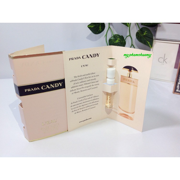 Nước Hoa Vial Nữ Prada Candy L'Eau
