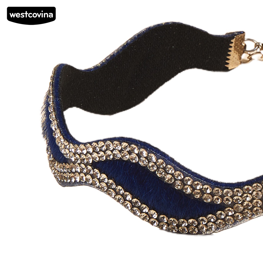 Phụ Kiện Vòng Cổ Đính Đá Giả Kim Cương Giả Cho Thú Cưng