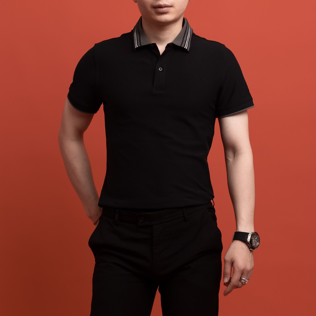 Áo Polo nam cổ bẻ Line Neck Polo 2.0 vải Cotton xuất xịn, chuẩn form, sang trọng, thanh lịch BENTONI