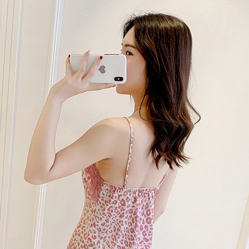 [LL 511 ] Bộ ngủ lụa satin siêu xinh - đồ ngủ cao cấp (kèm mút ngực ) - Cô Chủ Nhỏ Chuyên Sỉ