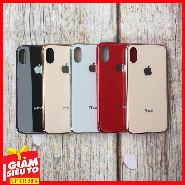 [Freeship] Ốp Lưng Iphone cao cấp mặt kính cho ip 6/6s/6 plus/7/7plus, 8/8plus/X/Xs Max, ip11,11 pro max chống trầy xước