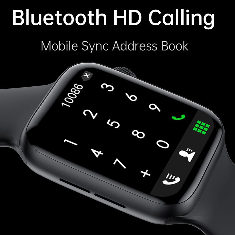 Đồng Hồ Thông Minh HW22 Plus Smartwatch Pin trâu Sạc không dây Thay ảnh tùy ý Kháng nước ip67 44mm