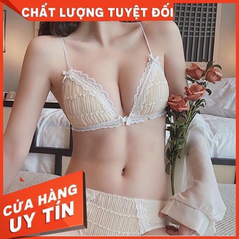 [ Hàng Mới Về ] Set Quần Áo Lót Nữ Sexy - Tông Màu Đơn Giản - Đủ Size - Các Màu Siêu Tôn Da - Áo Ko Gọng - Không Hầm Bí!