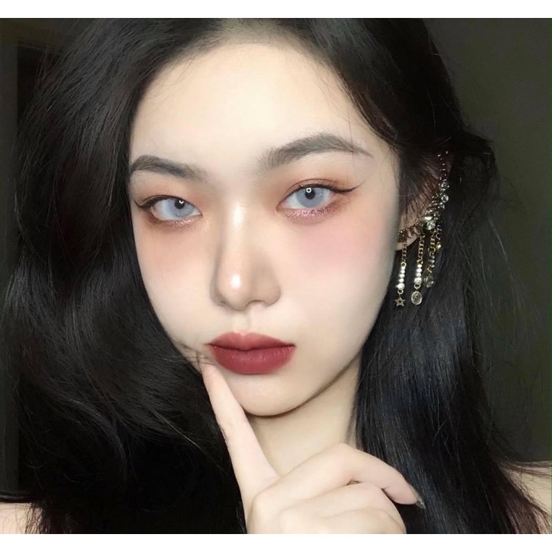 Lens Xám Tây Không Viền