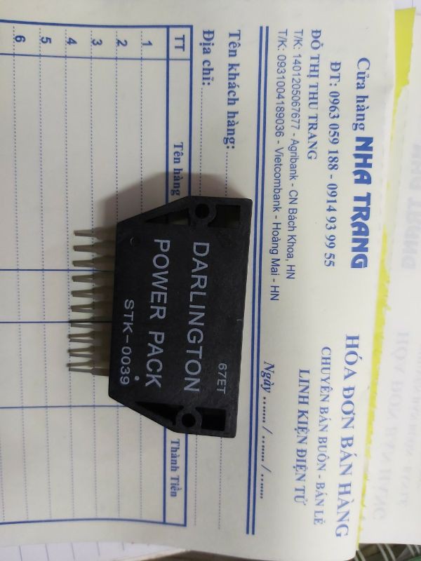 STK 0039 - iC Công xuất  - Giá 1 con
