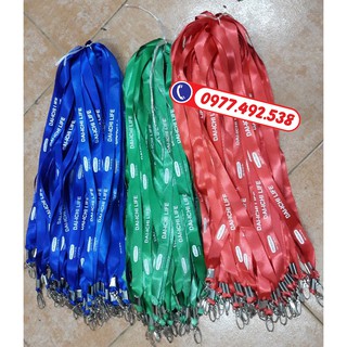 DÂY ĐEO THẺ NHÂN VIÊN, COMBO 10c
