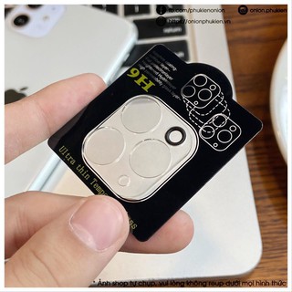 Cường Lực Full CỤM Camera IPhone 11/ 11 Pro/ 11 Pro Max/ 12 Pro Max