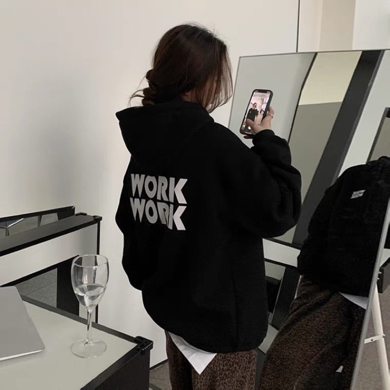 [ Có Sẵn] Áo Khoác Form Rộng WORK unisex 2tclothes