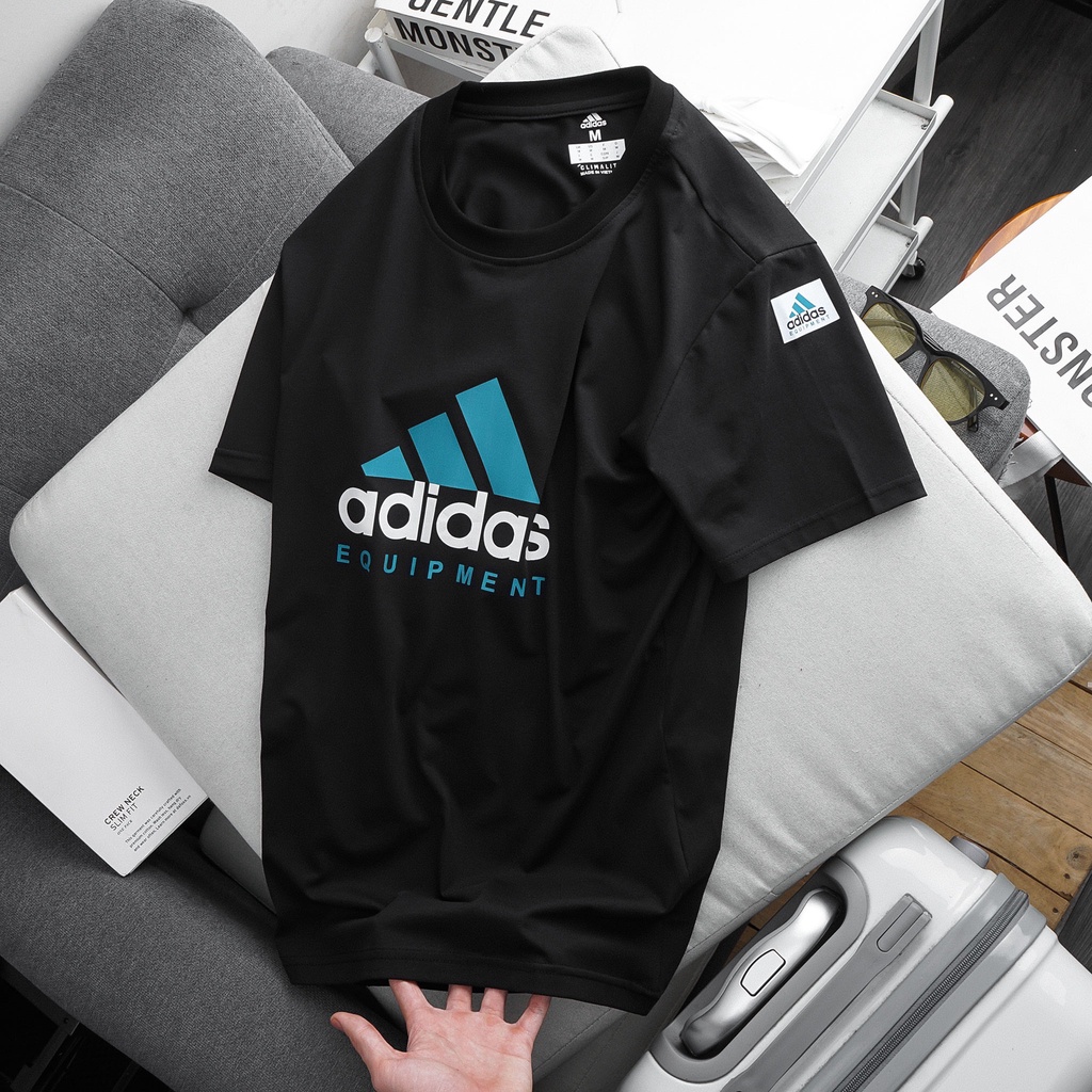 Áo Phông Nam Áo Thun Nam Adidas Cổ Tròn Chất Liệu Cotton Mềm Mịn, Thấm Hút Mồ Hôi, Co dãn 4 chiều