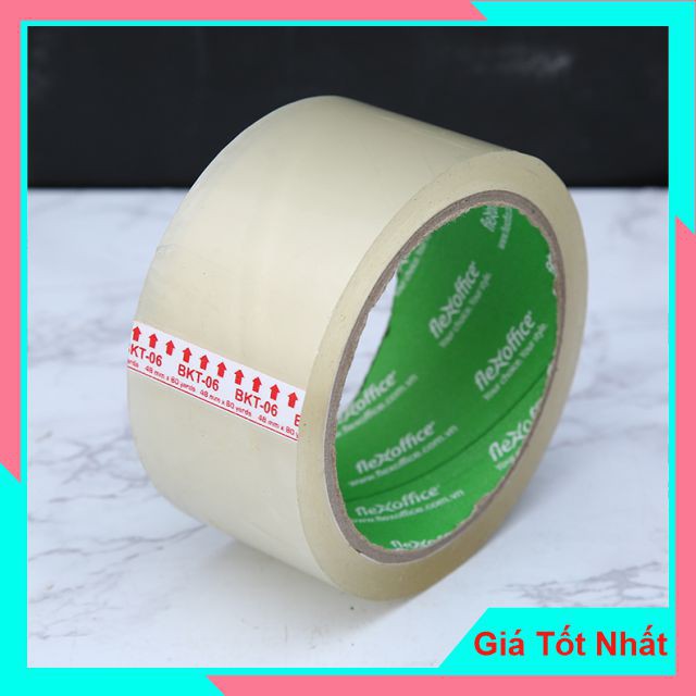 Băng Dính Trong Thiên Long FO-BKT06 - Có thể dính rất chắc trên nhiều chất liệu khác nhau