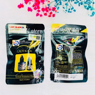Keo nối mi Lady black