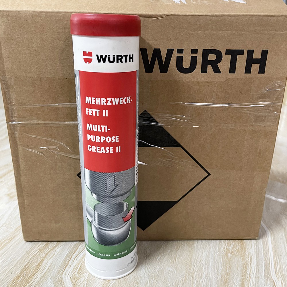 Mỡ Bò Lithium Bôi Trơn Chịu Nhiệt Wurth Multi-Purpose II 400g