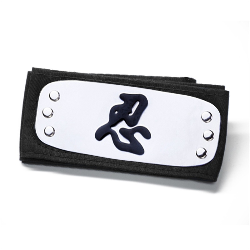 Băng Đô Hóa Trang Naruto Ninja Nhật Bản Akatsuki Itachi Kakashi Mạ Kim Loại Bảo Vệ Trán