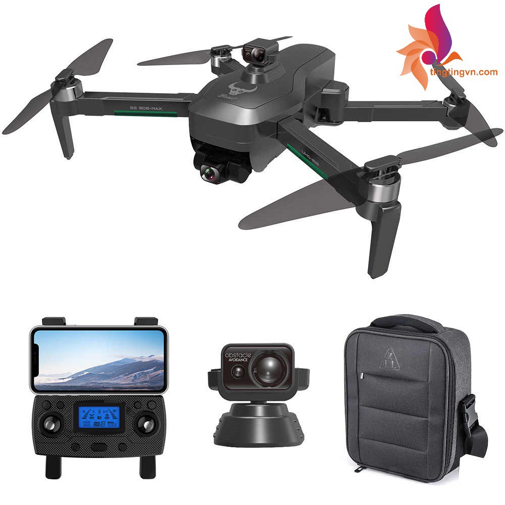 Flycam XIL193max/SG906max 3 Trục Gimbal 4K UHD Camera Cảm Biến Va Chạm 5G WiFi FPV