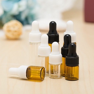 Lọ chiết tinh dầu thủy tinh mỏng 2ml/3ml/5ml khoen đen / lọ chiết mỹ phẩm