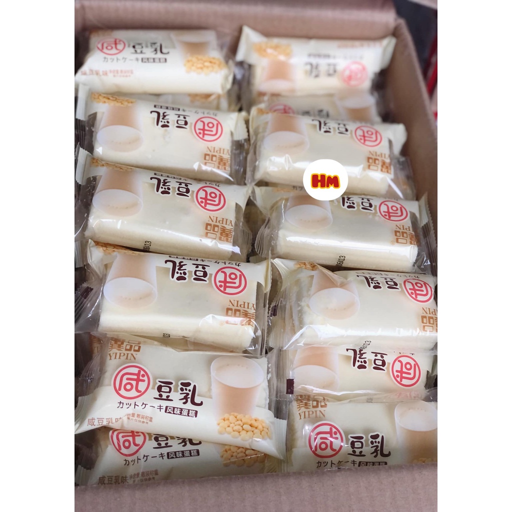 Bánh Bông Lan Yipin Đậu Nành Thơm Ngon - 500gr