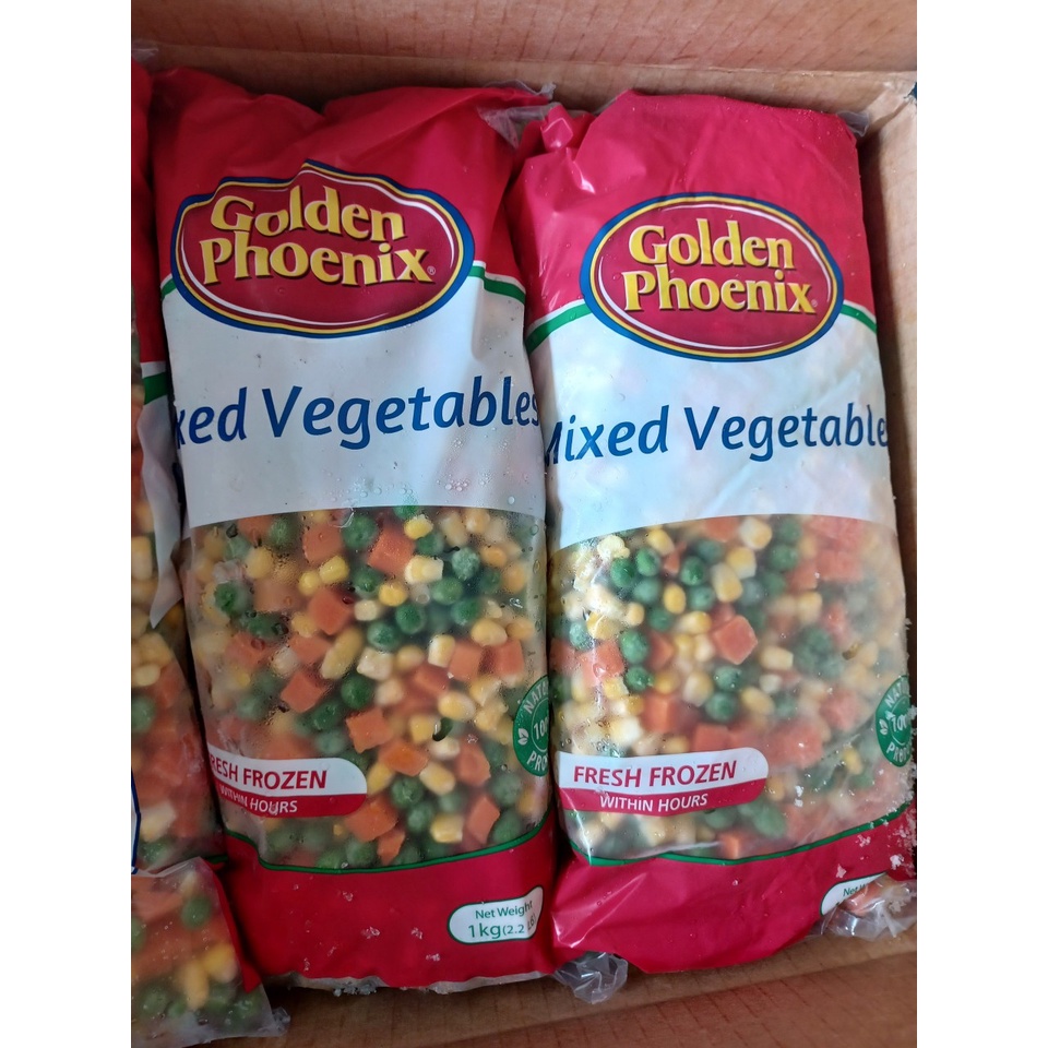 rau hỗn hợp hữu cơ golden phoenix 1kg