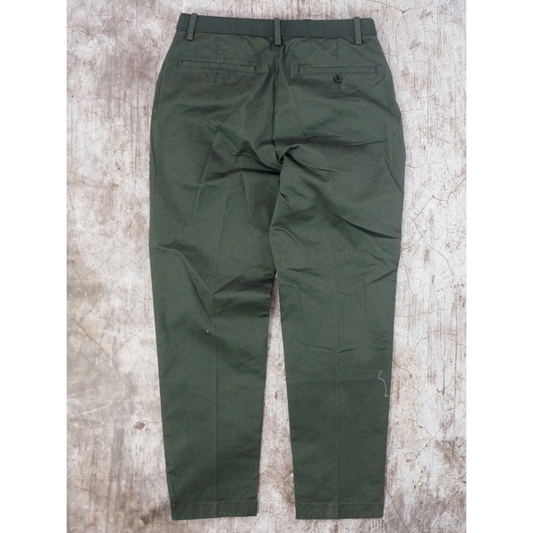 Quần Kaki Nam EZY COTTON RELAXED FIT ANKLE PANTS - SIZE M