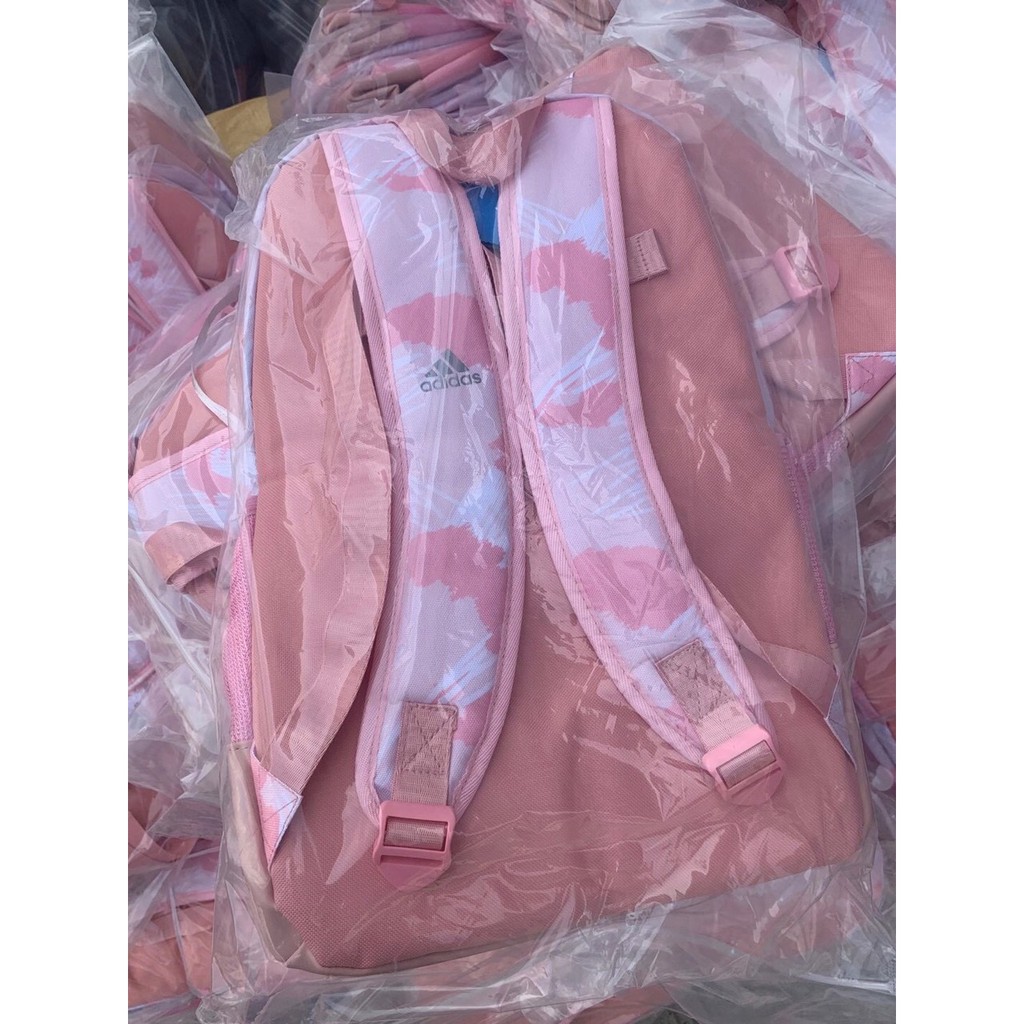 Balo D.A.S hồng chất liệu polyester size 30cm