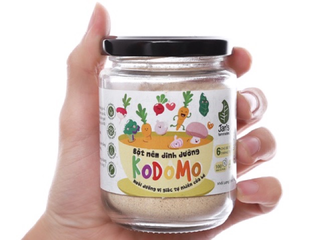  Bột nêm dinh dưỡng Kodomo cho bé từ 6m+ 90gr